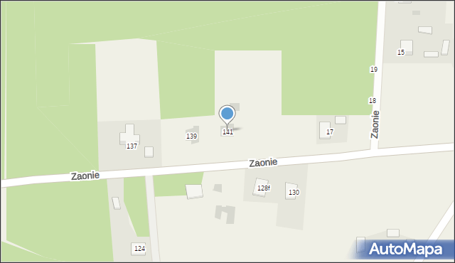 Jastkowice, 1000-lecia, 141, mapa Jastkowice