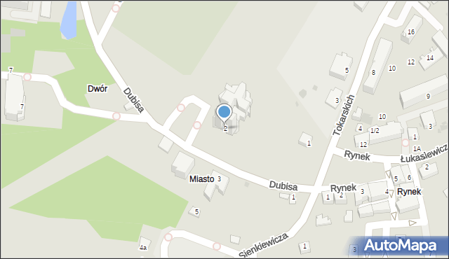 Jedlicze, 1000-lecia, 2, mapa Jedlicze