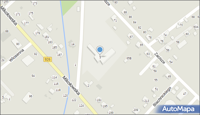 Orzesze, 1000-lecia, 3, mapa Orzesze