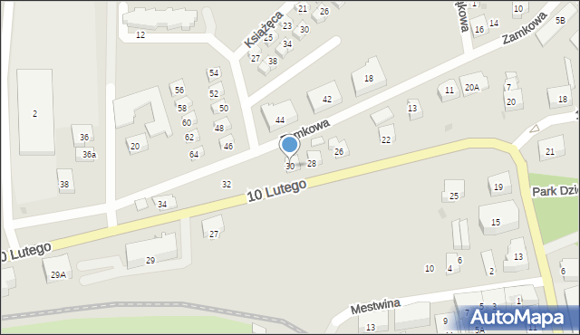 Puck, 10 Lutego, 30, mapa Puck