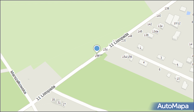 Aleksandrów Łódzki, 11 Listopada, 156, mapa Aleksandrów Łódzki