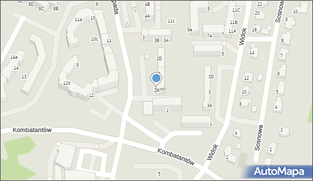 Barlinek, 11 Listopada, 2A, mapa Barlinek