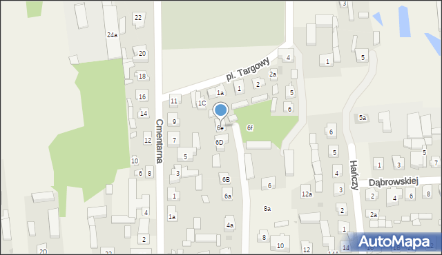 Godziesze Wielkie, 11 Listopada, 6e, mapa Godziesze Wielkie