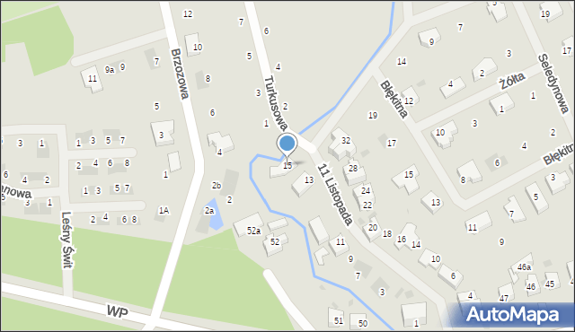 Goleniów, 11 Listopada, 15, mapa Goleniów