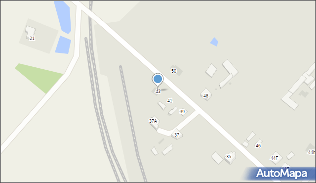 Grajewo, 11 Listopada, 43, mapa Grajewo