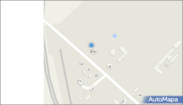 Grajewo, 11 Listopada, 50, mapa Grajewo