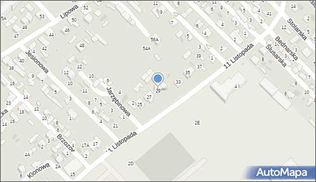 Hajnówka, 11 Listopada, 29, mapa Hajnówka