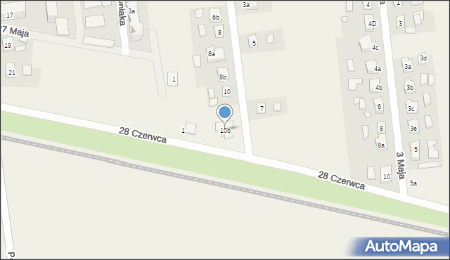 Kotlin, 11 Listopada, 10b, mapa Kotlin