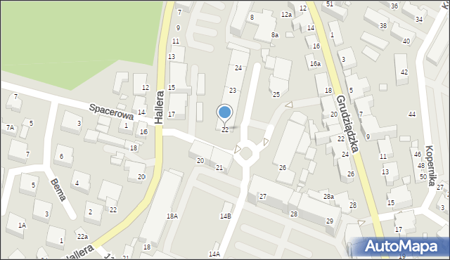 Kwidzyn, 11 Listopada, 22, mapa Kwidzyn