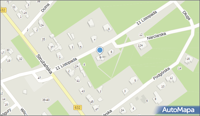 Legionowo, 11 Listopada, 6, mapa Legionowo
