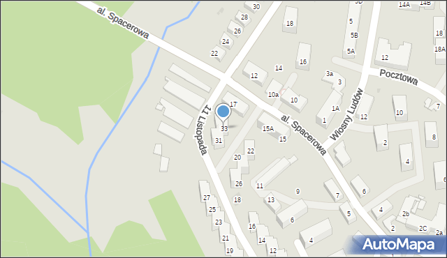 Mysłowice, 11 Listopada, 33, mapa Mysłowice