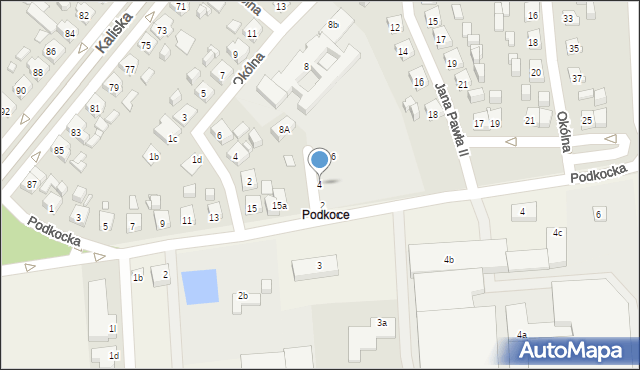 Nowe Skalmierzyce, 11 Listopada, 4, mapa Nowe Skalmierzyce