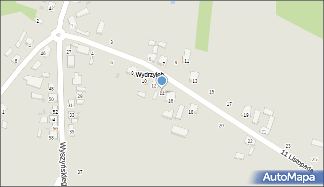 Przedecz, 11 Listopada, 14, mapa Przedecz