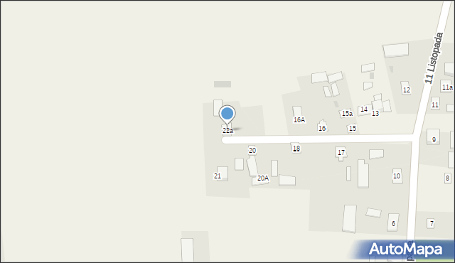 Przesmyki, 11 Listopada, 22a, mapa Przesmyki
