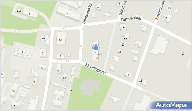 Przysucha, 11 Listopada, 8, mapa Przysucha