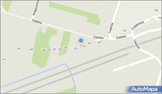 Radom, 11 Listopada, 162, mapa Radomia