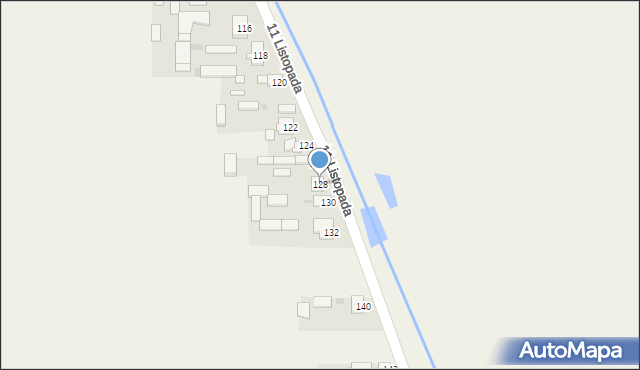 Sieciechów, 11 Listopada, 128, mapa Sieciechów