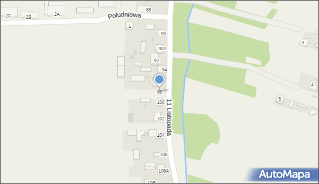 Sieciechów, 11 Listopada, 98, mapa Sieciechów