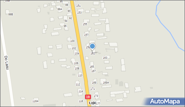 Siemiatycze, 11 Listopada, 161, mapa Siemiatycze