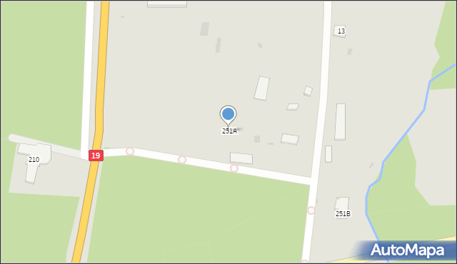 Siemiatycze, 11 Listopada, 251A, mapa Siemiatycze