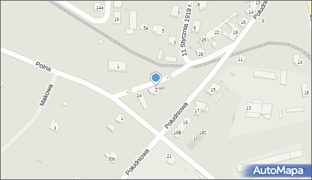 Śmigiel, 11 Stycznia 1919 r., 2, mapa Śmigiel