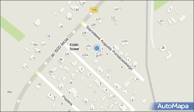 Sochaczew, 11 Listopada, 1A, mapa Sochaczew