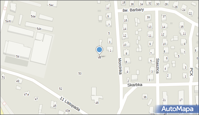 Sompolno, 11 Listopada, 48, mapa Sompolno