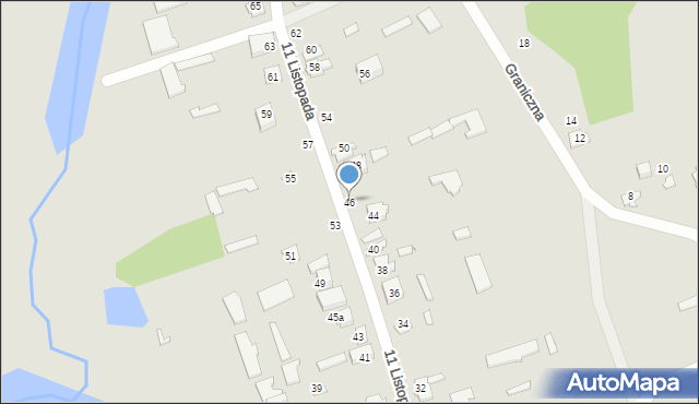 Suraż, 11 Listopada, 46, mapa Suraż