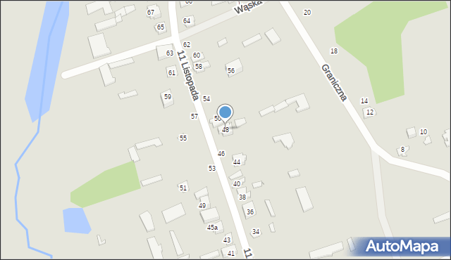 Suraż, 11 Listopada, 48, mapa Suraż