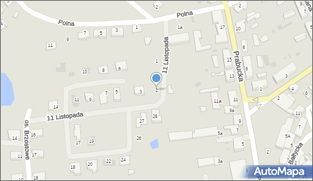 Susz, 11 Listopada, 2, mapa Susz