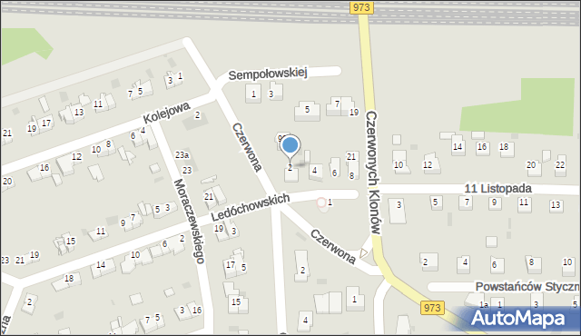 Tarnów, 11 Listopada, 2, mapa Tarnów