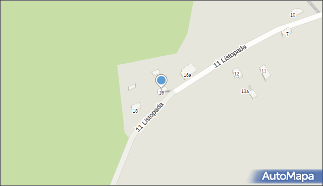 Tarnowskie Góry, 11 Listopada, 16, mapa Tarnowskie Góry