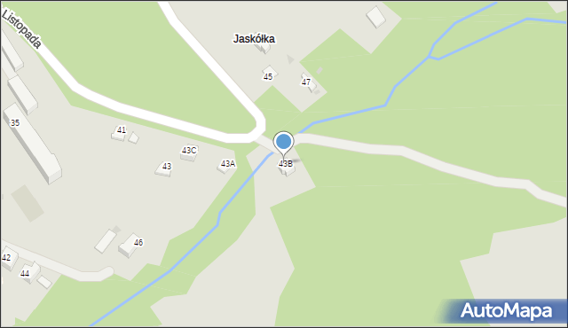 Wisła, 11 Listopada, 43B, mapa Wisła