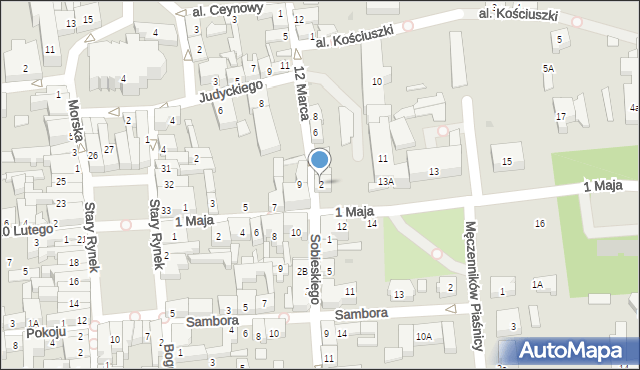 Puck, 12 Marca, 2, mapa Puck