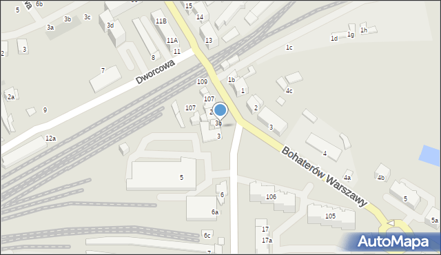 Nowogard, 15 Lutego, 3a, mapa Nowogard