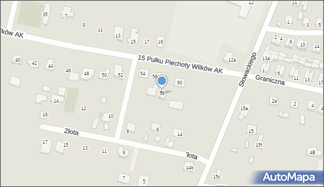 Ryki, 15 Pułku Piechoty Wilków AK, 58, mapa Ryki