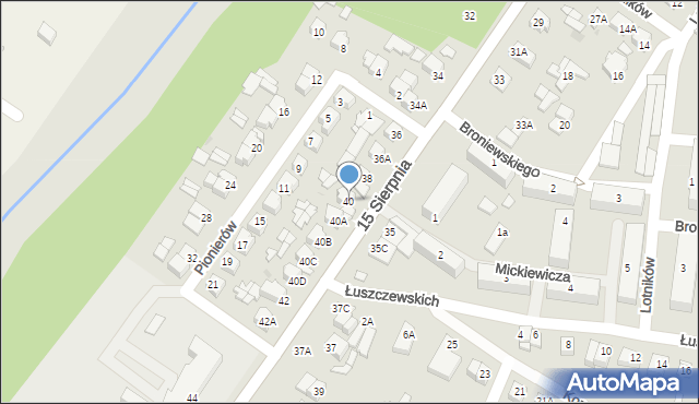 Sochaczew, 15 Sierpnia, 40, mapa Sochaczew