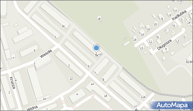 Gniezno, 17 Dywizji Piechoty, 5a, mapa Gniezna