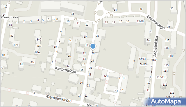 Malbork, 17 Marca, 26, mapa Malborka