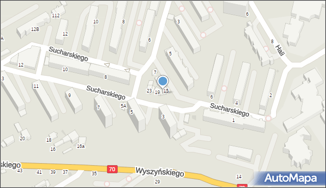 Skierniewice, 19 Lutego, 17, mapa Skierniewic