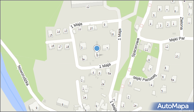 Bardo, 1 Maja, 5, mapa Bardo