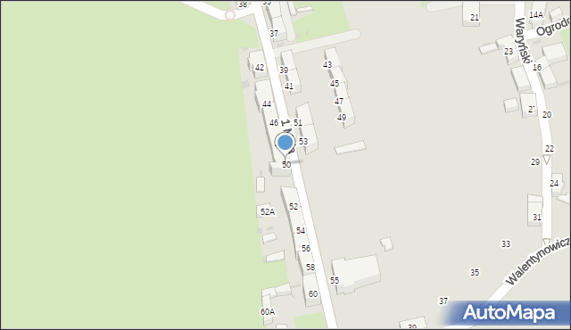 Boguszów-Gorce, 1 Maja, 50, mapa Boguszów-Gorce