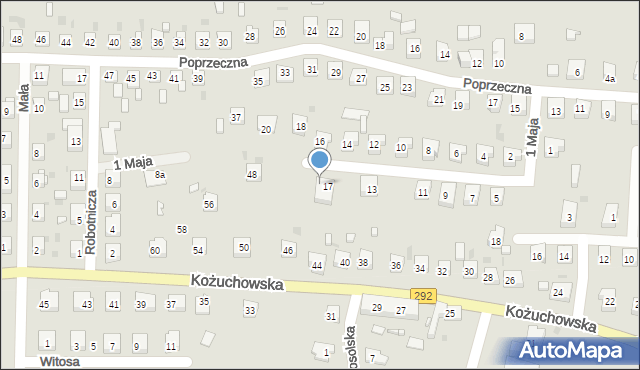 Bytom Odrzański, 1 Maja, 19, mapa Bytom Odrzański