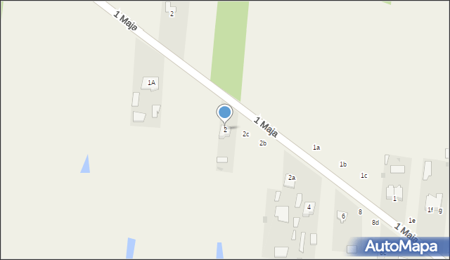 Czeremcha, 1 Maja, 2, mapa Czeremcha