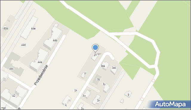 Jabłonna, 1 Maja, 1n, mapa Jabłonna