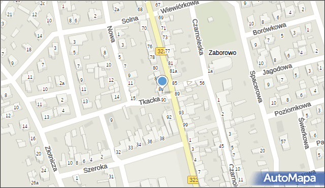 Leszno, 1 Maja, 88, mapa Leszno