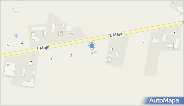 Marianka, 1 Maja, 11, mapa Marianka