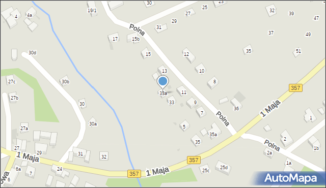 Nowogrodziec, 1 Maja, 33a, mapa Nowogrodziec