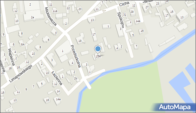 Opoczno, 1 Maja, 15A, mapa Opoczno