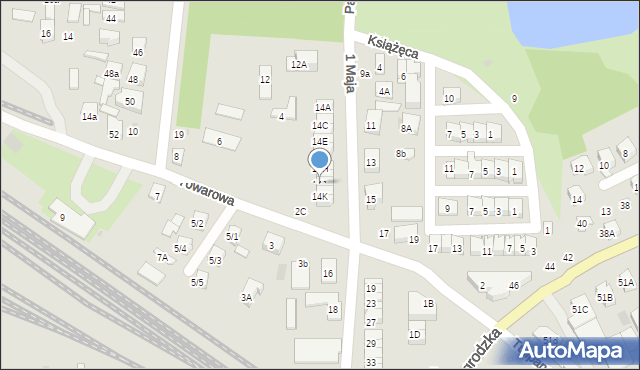 Płońsk, 1 Maja, 14J, mapa Płońsk